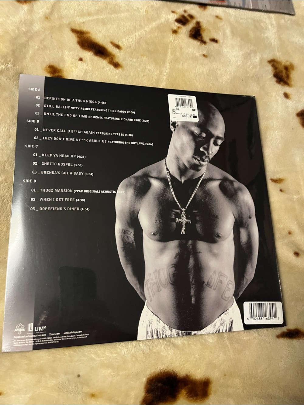 2Pac The best of part 2. Marble colored vinyl double LP brand new still sealed. - Picture 2 of 7